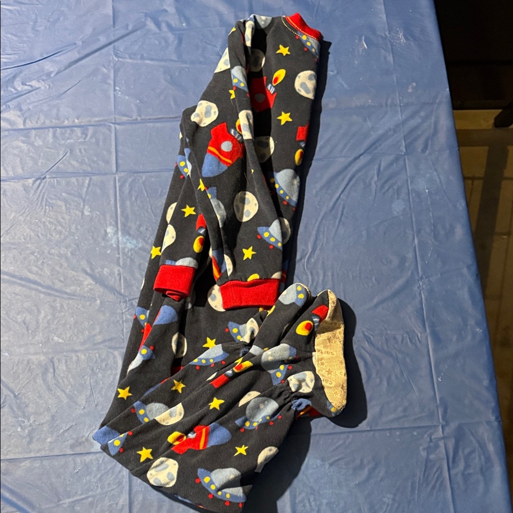 Carter's Space-Themed Kids Pajamas - Black and Red